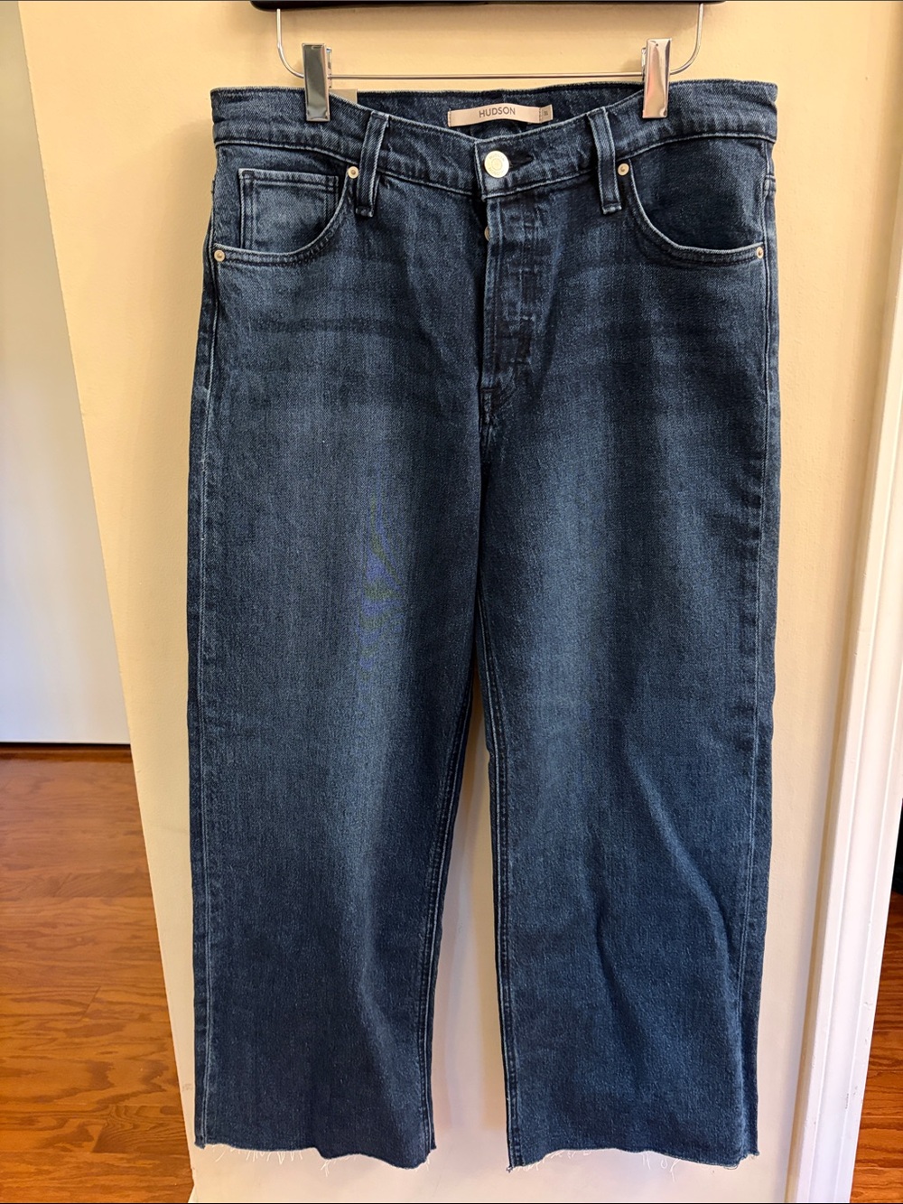 Hudson Jeans Women’s Dark Indigo Straight Leg Jeans